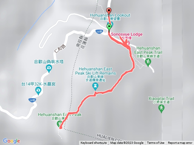 合歡東峰-松雪樓