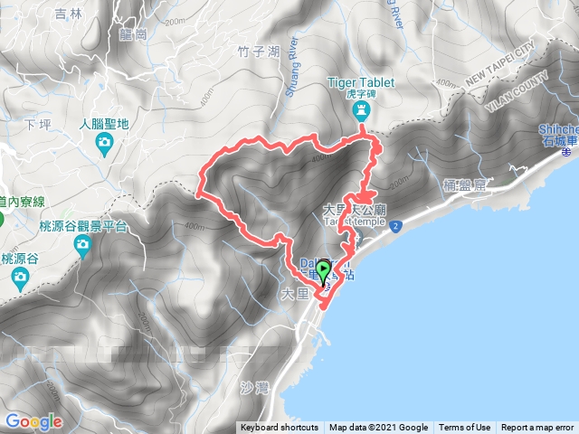 2021.12.04 吾居吾宿步道-灣坑頭山-草嶺古道-大里天公廟-大里車站O型