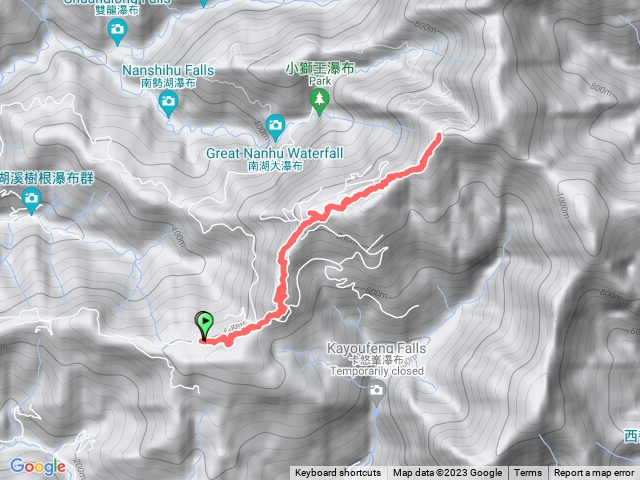 霧里乙南山、霧里乙山、霧里乙山東北峰