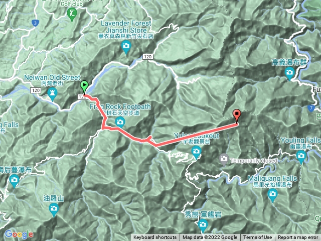 竹60到李棟山