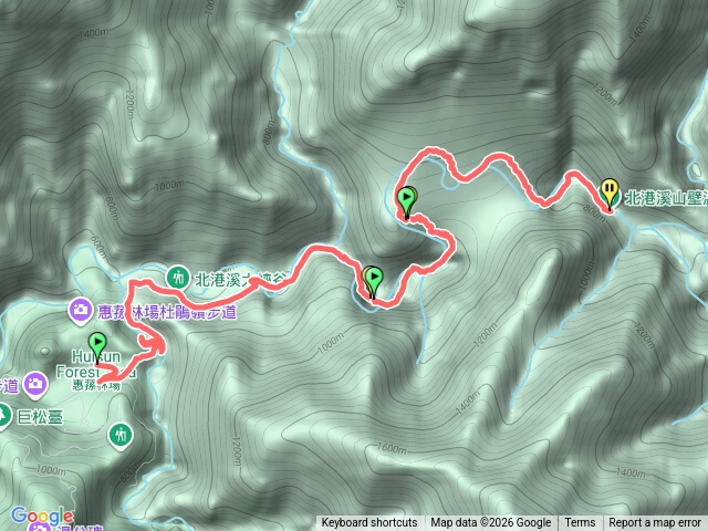 蕙蓀林場（北港溪）