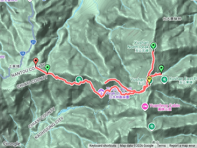 玉山主、北、北、西（2M走山）預覽圖
