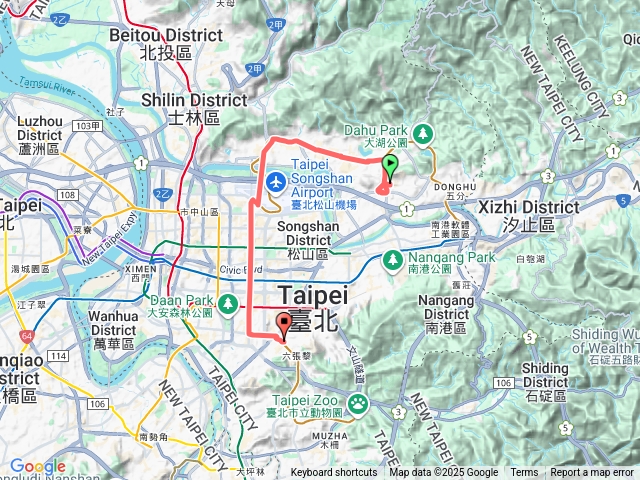2025.11.29大安理髮店軌跡
