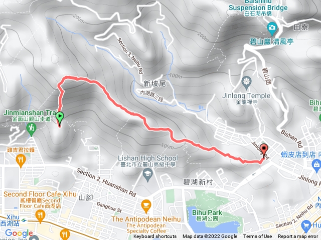 金面山步道