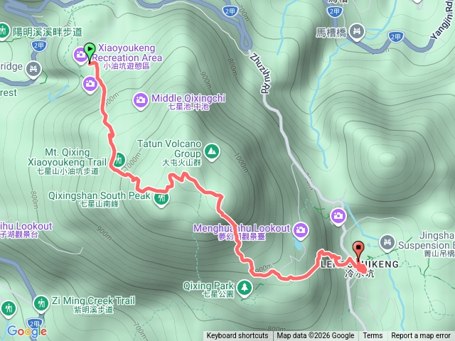 七星山小油坑冷水坑線