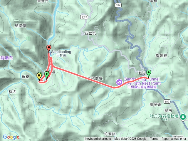 牡丹-三貂嶺隧道至三貂嶺車站