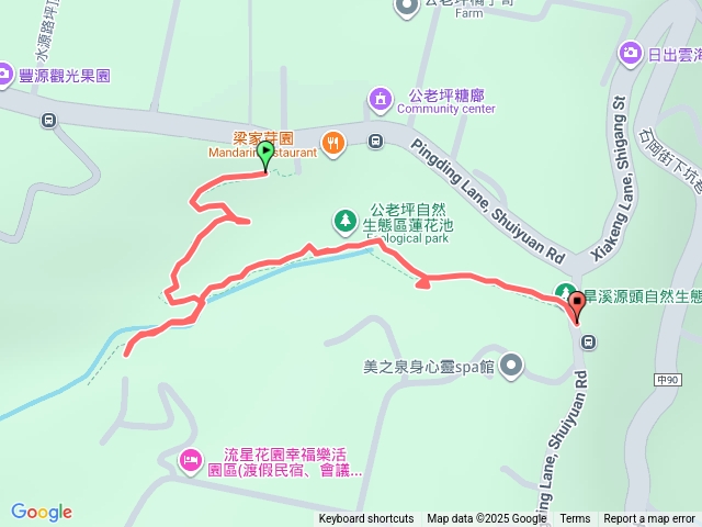 公老坪旱溪源頭