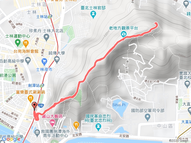 2019/08/28 劍潭站-老地方觀機平台