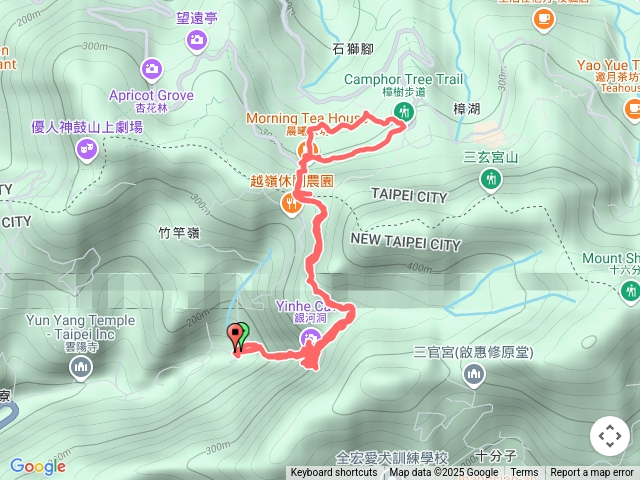 銀河洞貓空（去回）