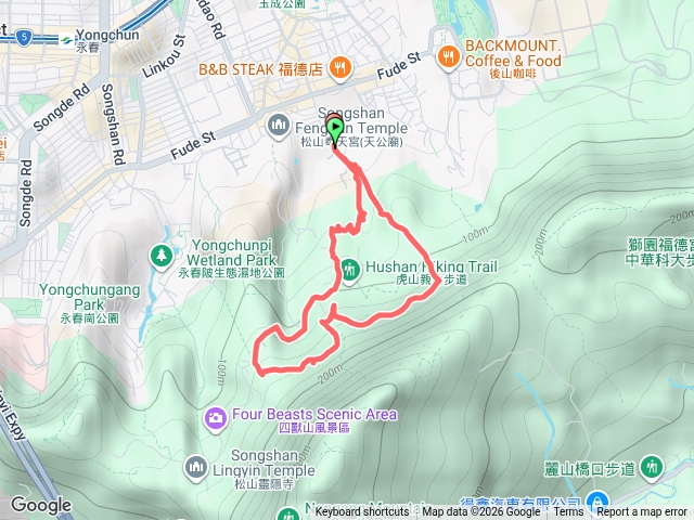 慈惠堂虎山步道復興園虎山溪步道慈惠堂