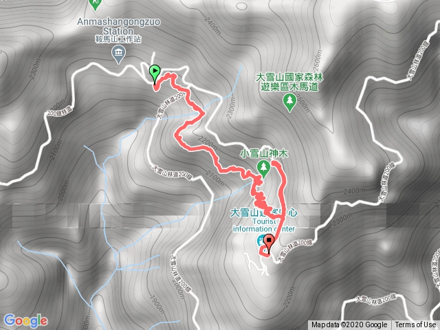 大雪山小神木步道