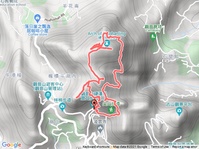 小百岳集起來硬漢嶺步道(觀音山)202111201632