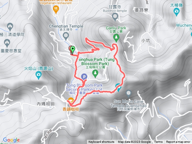 天上山小百岳O型路線