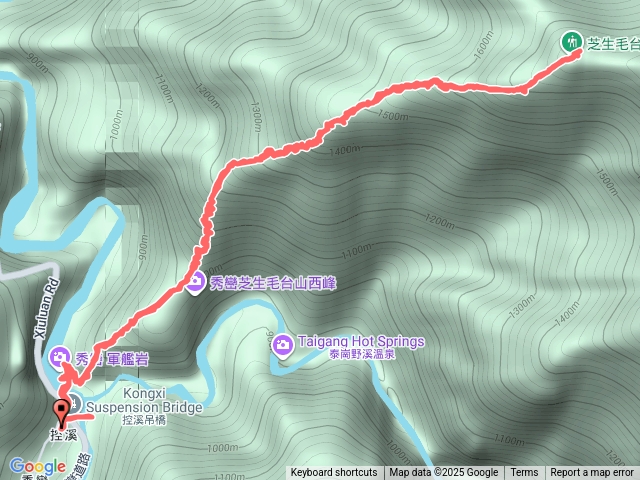 芝生毛台山健行預覽圖
