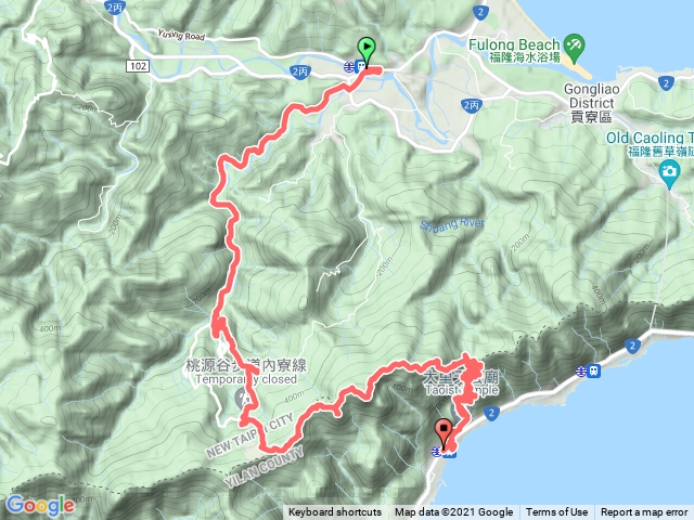 草嶺古道 2021-05-29 草嶺古道-內寮上大里下