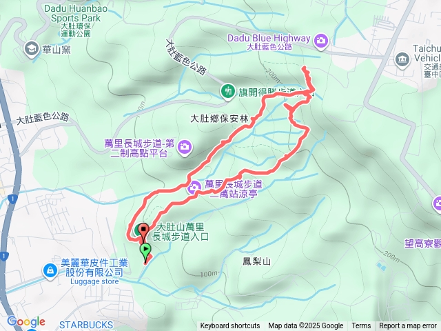 大肚萬里長城。預覽圖