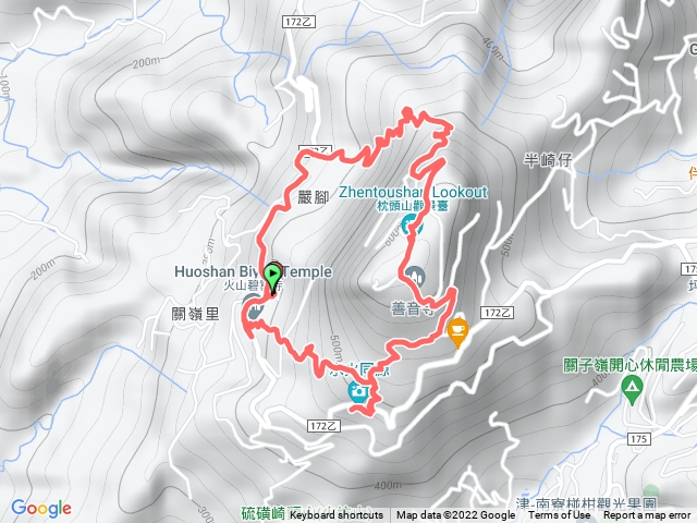 枕頭山 碧雲火泉步道