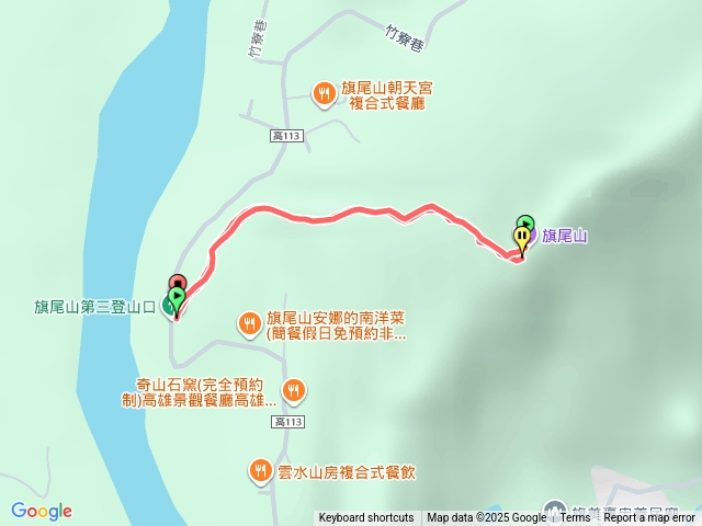 速刷旗尾山第三登山口