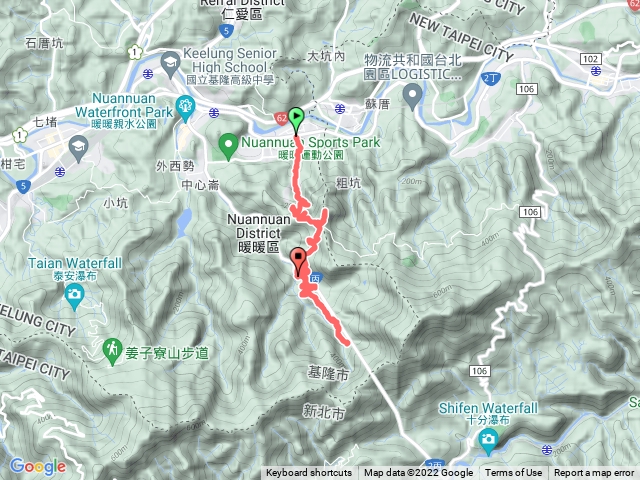 基隆_龍門谷步道
