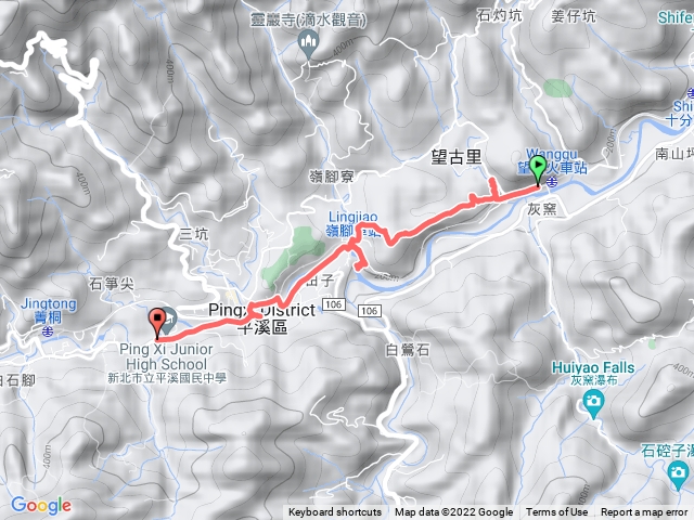 望古瀑布/嶺腳寮山步道/嶺腳瀑布