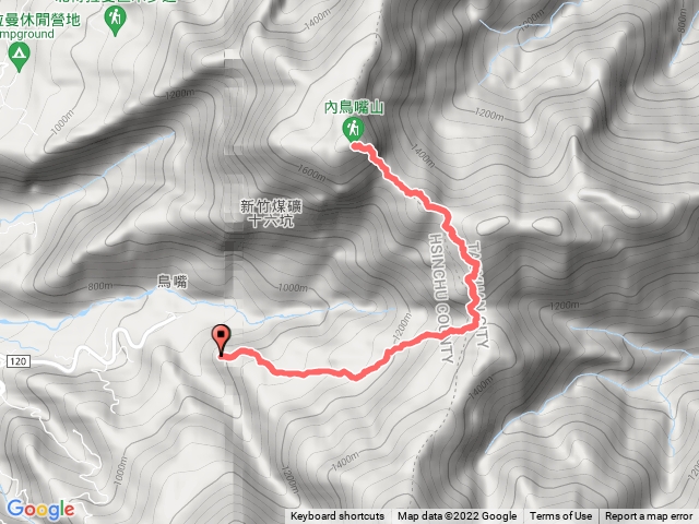 八五山古道⇄內鳥嘴山