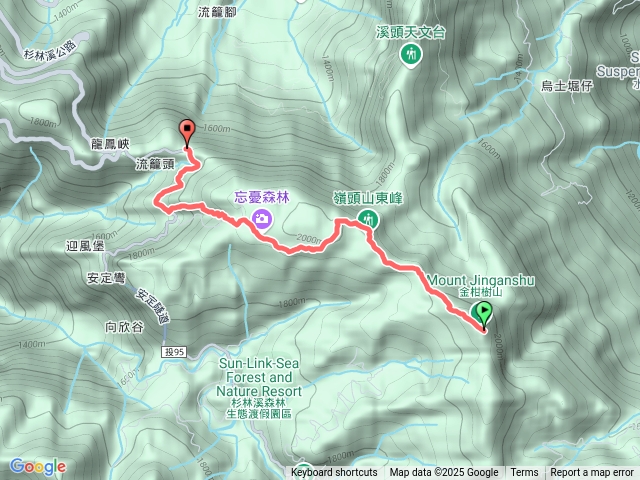 小百岳金柑樹山、忘憂森林步道20250104