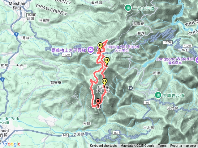 樟腦寮車站到梨子腳山O繞