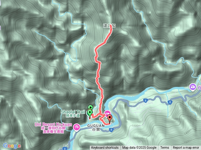 波津加山步道預覽圖