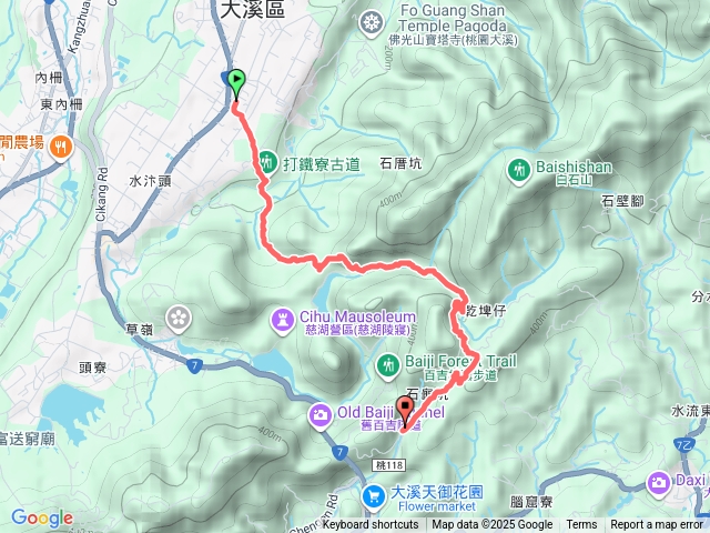 大溪打鐵寮古道(三層至百吉)