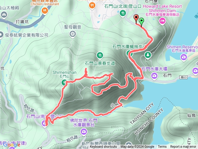 小竹坑石門山清水坑山太平山下石門勝景預覽圖