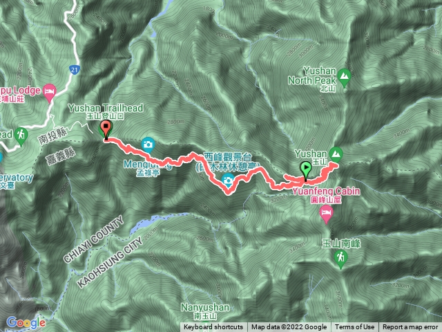 玉山主峰 排雲山莊