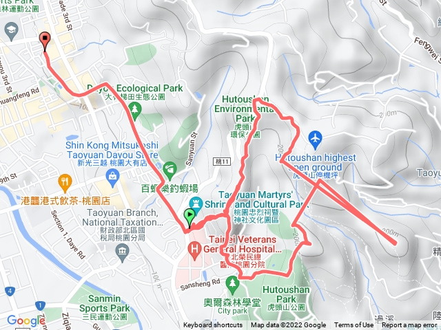 虎頭山稜線.忠烈