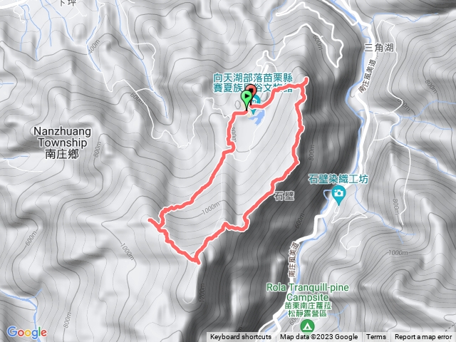 簡單駭客 光天高山-向天湖山-三角湖山O型