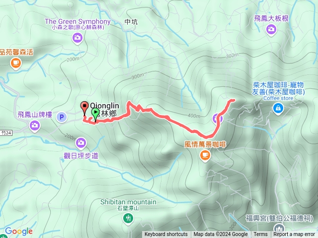 中坑山飛鳳山單攻