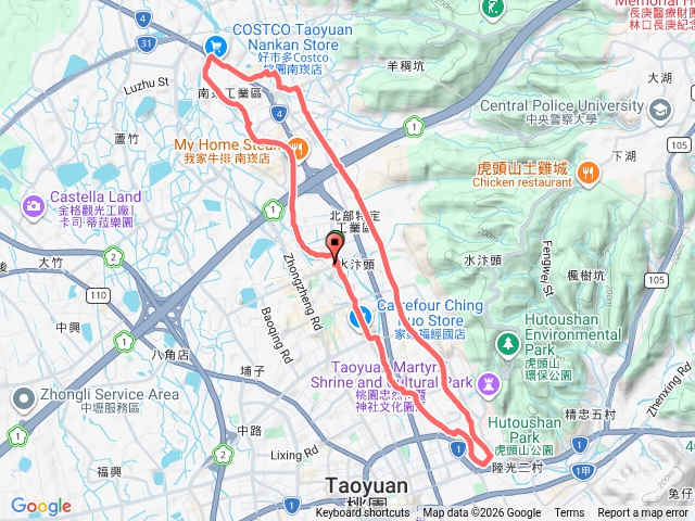 桃林自行車道跑17公里預覽圖