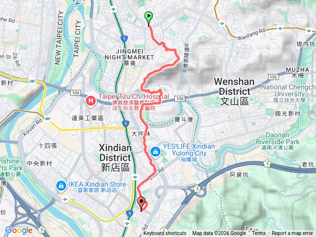 仙跡岩-新店運動中心預覽圖