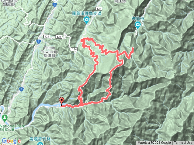 龍虎鳳越野53K_橫龍山 北橫龍山 加里山 杜鵑嶺 虎山 20210110