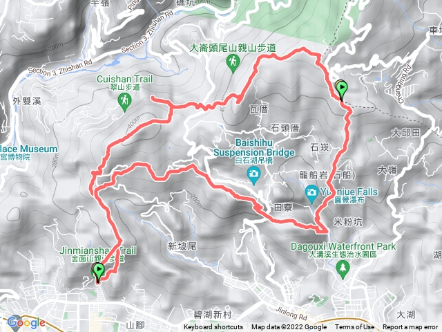 20221010_金面山大崙頭尾山碧山大溝溪鯉魚山忠勇山