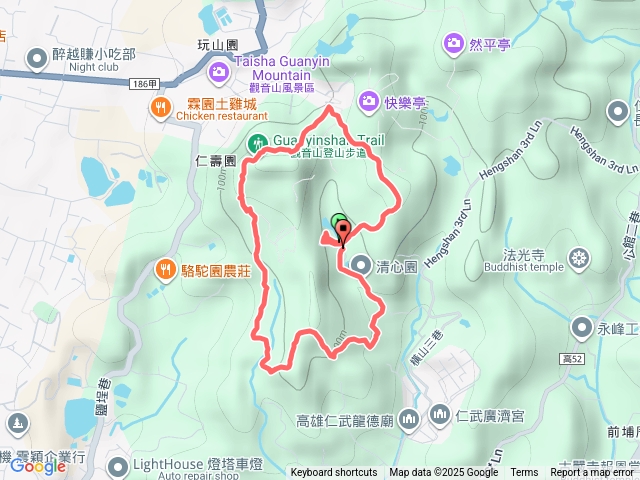 大社觀音山九連峰（武山，觀音山，高速尾山，立山，富山，高崎山，慈佛山，長野山，歡喜嶺）預覽圖