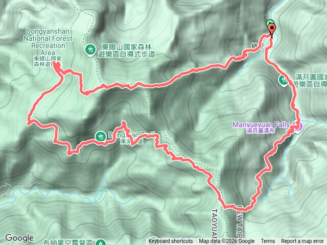 滿東滿大O（天德巷-東眼山-卡外山-滿月圓☔️預覽圖