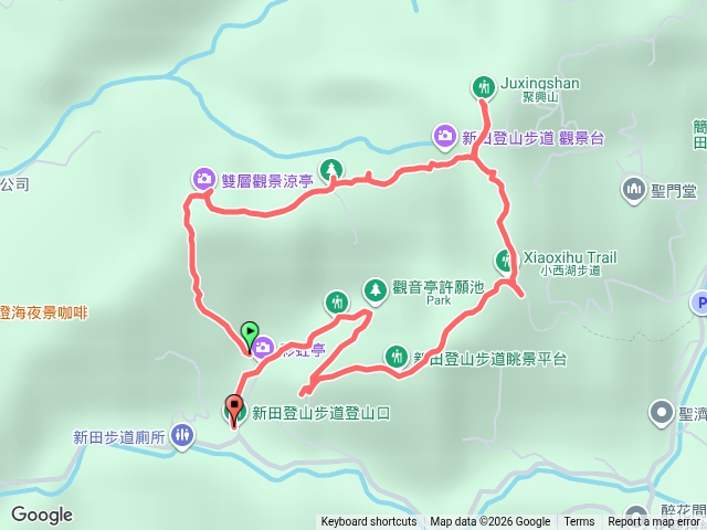 新田登山步道預覽圖