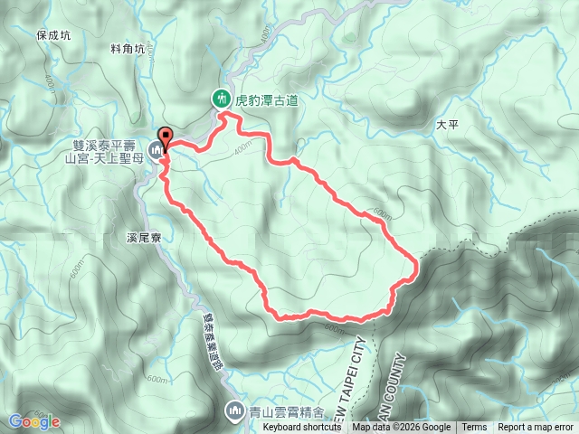藍天壽山宮稜線-橫山O型