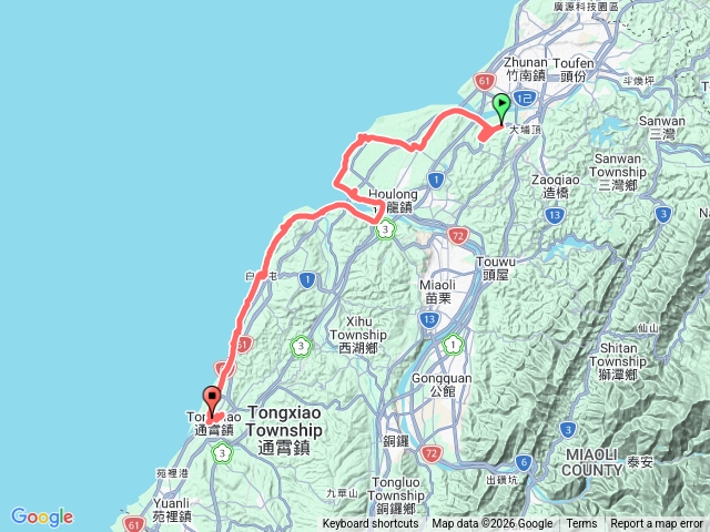 20260317 苗栗濱海 UBike騎行 - 談文車站至通霄車站 順遊 海線五寶(其三) 鄭漢步道 通霄神社預覽圖