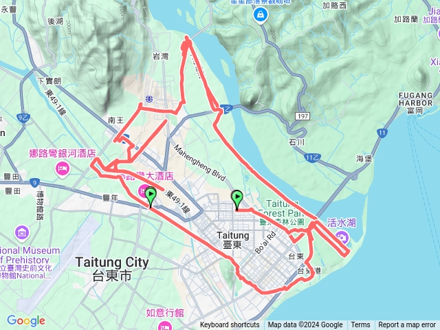 台東山海鐵馬道預覽圖