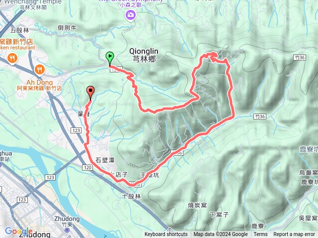 飛鳳山-王爺坑-石壁潭步道