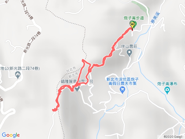炮子崙古道