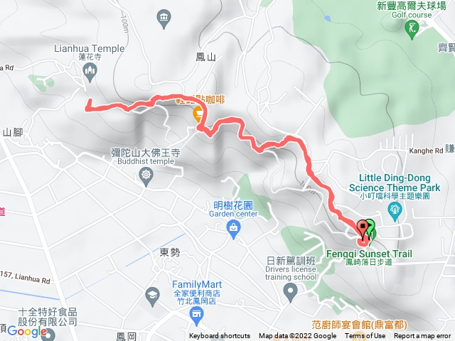 鳳崎落日步道