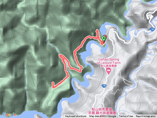 大劍山天梯登山口