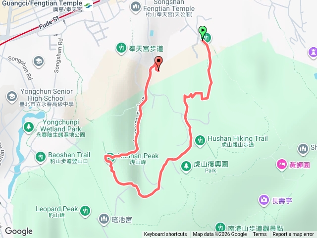 虎山繞一小圈預覽圖