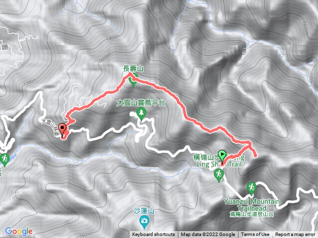 26K雪山路上醜凍山連走長壽山出19.8K